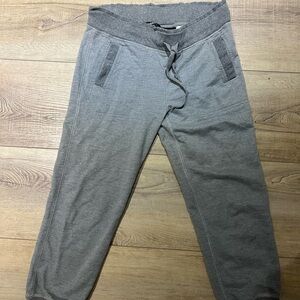 Norma Kamali Heather Gray Joggers